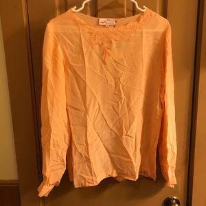 Vintage 100% Silk Chinese Shirt